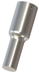 Titanium Solid Tip, 25mm Diameter